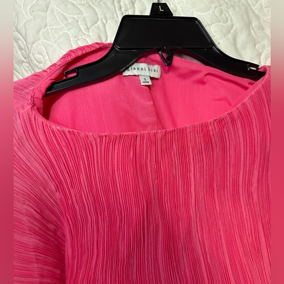 Gianni Bini Venita Aspen Top and Midi Skirt Pink Set - Picture 5 of 7